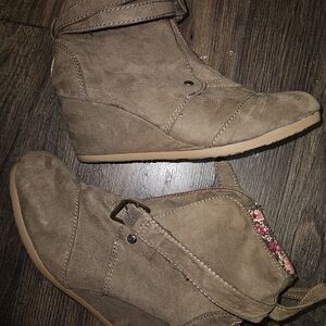 Target Tan Wedge Ankle Boots